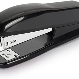 1 Pack Staplers with Desktop Staplers for Office Supplies, Black